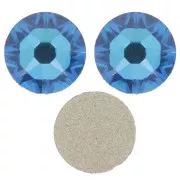 5mm PureCrystal stick-on rhinestones - Crystal Bermuda Blue x36