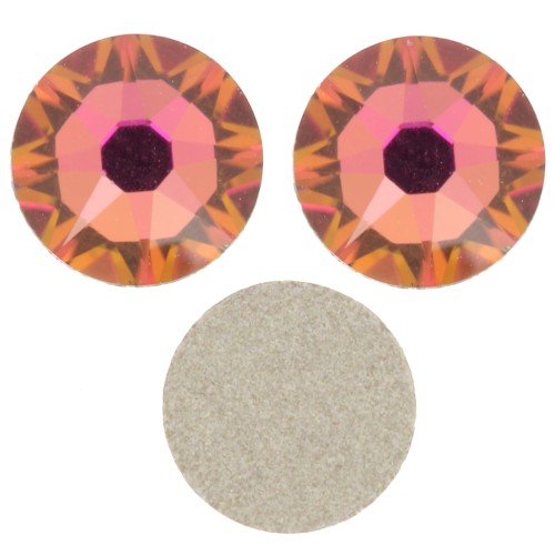 5mm PureCrystal stick-on rhinestones - Crystal Vitrail Medium x36