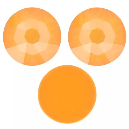 5mm PureCrystal stick-on rhinestones - Crystal Mango Ignite x36