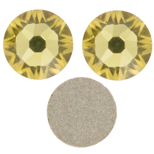 5mm PureCrystal stick-on rhinestones - Reinvented Dark Jonquil x36