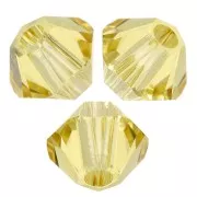 3mm PureCrystal 5328 crystal bicones - Reinvented Dark Jonquil x50