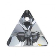 PureCrystal Triangle pendant 6628 16 mm Crystal Silver Night|raw }}