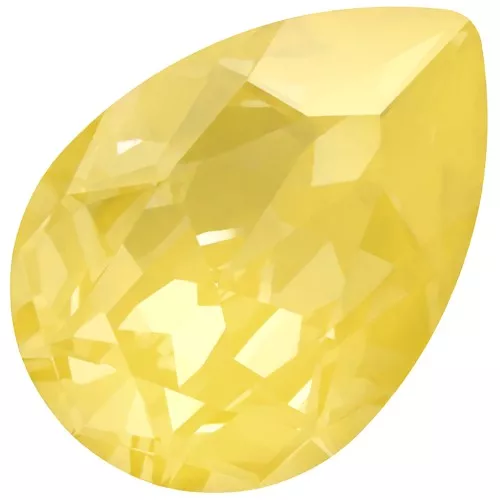 8x6mm PureCrystal 4320 Cabochon - Reinvented Dark Jonquil x1