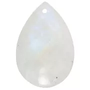 30x20mm pear gemstone pendant - Moonstone x1