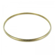 Half-bracelet 3x67 mm - Rough Brass x1