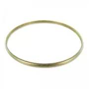 Half-bracelet 3x67 mm - Rough Brass x1