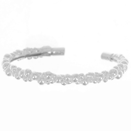 925 Sterling Silver Adjustable twisted wire ring Size 50 to 59 x1