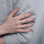 925 Sterling Silver Adjustable twisted wire ring Size 50 to 59 x1