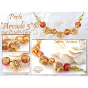 5x10mm Arcos® by Puca® - La Divine Peach x10g