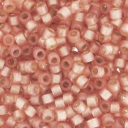 Miyuki Delica 11/0 DB0622 - Dyed Peach Silver Lined Alabaster|raw }}