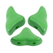 6x10mm Glass beads Hélios® by Puca® - La Divine Pistachio x10g|raw }}