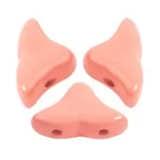 6x10mm Glass beads Hélios® by Puca® - La Divine Peach x10g