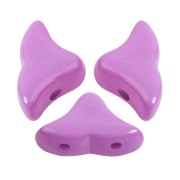 6x10mm Glass beads Hélios® by Puca® - La Divine Lilac x10g