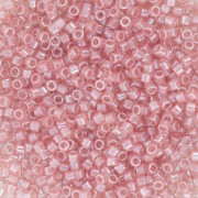 Miyuki Delica 11/0 DB1481-1 - Transparent Salmon Luster x8g