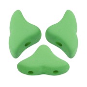 6x10mm Glass beads Hélios® by Puca® - La Divine Pistachio Mat x10g|raw }}