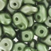 SuperDuo 2.5x5mm Pastel Olivine x10g