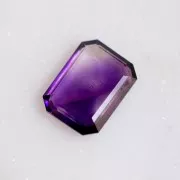 14.4x10.8mm Amethyst rectangle - 5.53 cts