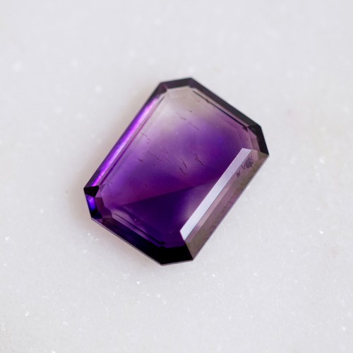 14.4x10.8mm Amethyst rectangle - 5.53 cts