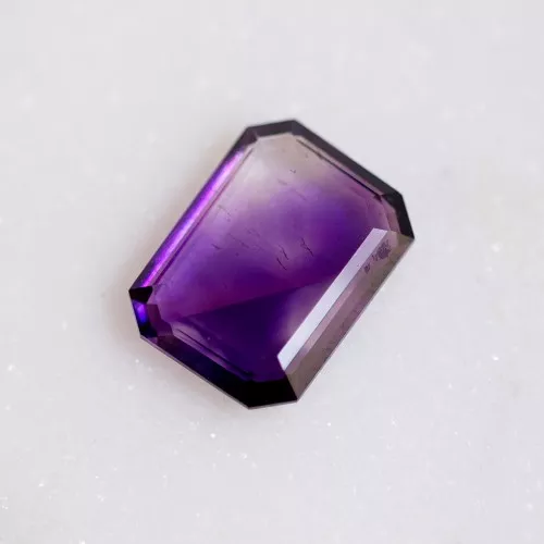 14.4x10.8mm Amethyst rectangle - 5.53 cts