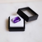 14.4x10.8mm Amethyst rectangle - 5.53 cts