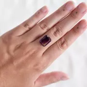 14.4x10.8mm Amethyst rectangle - 5.53 cts