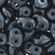 SuperDuo 2.5x5mm Pearl Coat Charcoal x10g