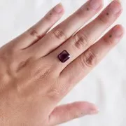 10x9 mm Amethyst rectangle - 2.76 cts x1