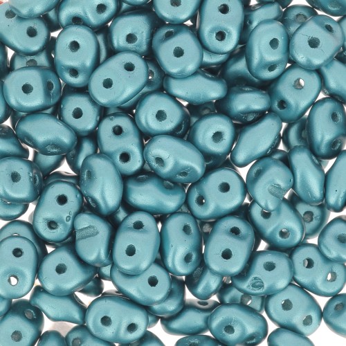 SuperDuo 2.5x5mm Pastel Emerald x10g