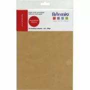adhesive Kraft paper sheets A4 x10