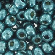 Seed beads Miyuki Duracoat 8/0 4217 - Galvanized Dark Sea Foam x8g
