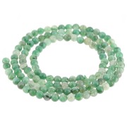 3mm round gemstone beads - Green African Jade x40cm|raw }}