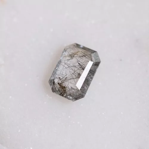 10.3x7.1mm Rectangle tourmaline quartz - 1.95 cts x1