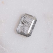 13.3x9.6mm Rectangular tourmaline quartz - 3.58 cts x1|raw }}