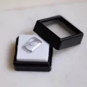 13.3x9.6mm Rectangular tourmaline quartz - 3.58 cts x1