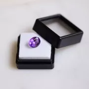 9.7x7.8mm Oval amethyst - 2.19 cts x1