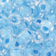 Miyuki Seed beads 8/0 221 - Blue Lined Crystal x8g
