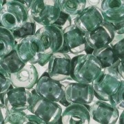 Miyuki Seed beads 8/0 217 - Green Lined Crystal x8g|raw }}