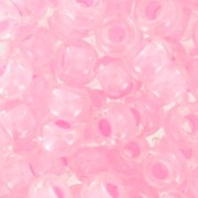 Miyuki Seed beads 8/0 207 - Pink Lined Crystal x8g