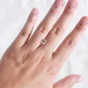 6.1x7mm Cushion-cut Morganite - 1.39 cts x1