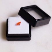 6.1mm Round fire opal - 0.5 cts x1