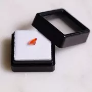 6.1mm Round fire opal - 0.5 cts x1