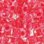 Miyuki Seed beads 8/0 226 - Dark Coral Lined Crystal x8g|raw }}