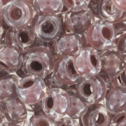 Miyuki Seed beads 8/0 224 - Cocoa Lined Crystal x8g|raw }}