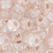Miyuki Seed beads 8/0 215 - Blush Lined Crystal x8g