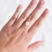 9.6x7.9mm Ethiopian oval opal - 1.28 cts x1