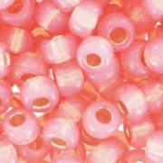 Miyuki Seed beads 8/0 642 - Dyed Salmon Alabaster Silverline x8g
