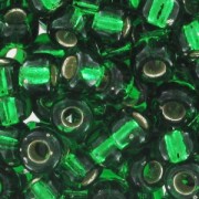 Miyuki Seed beads 8/0 16 - Green Silverline