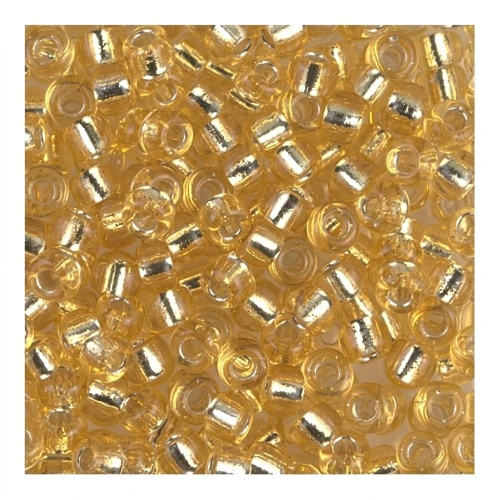 Miyuki Seed beads 8/0 2 - Light Topaz Silverline