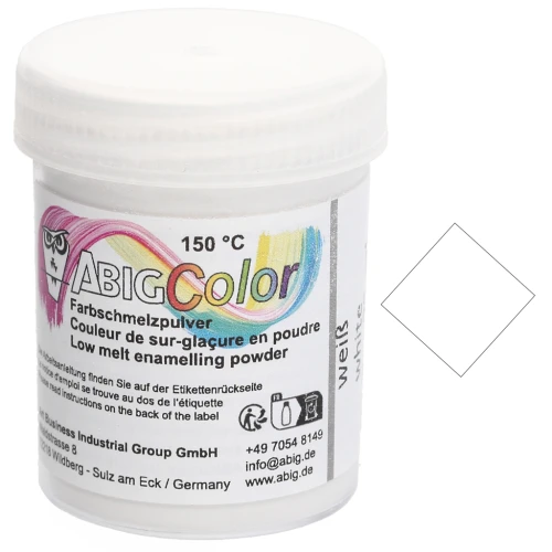 Overglaze powder White x25ml