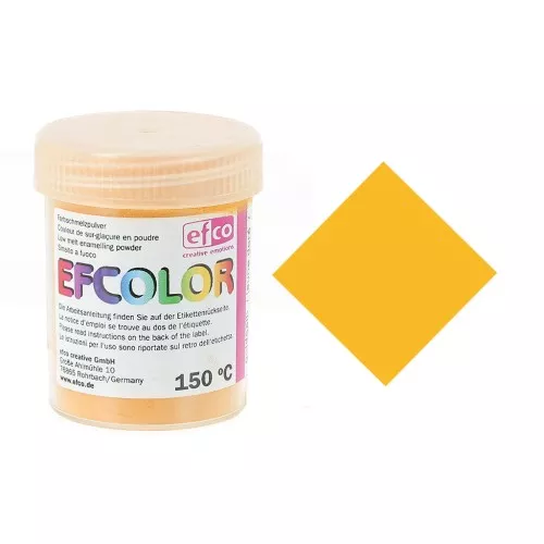 Overglaze powder Efcolor Golden Yellow x25ml